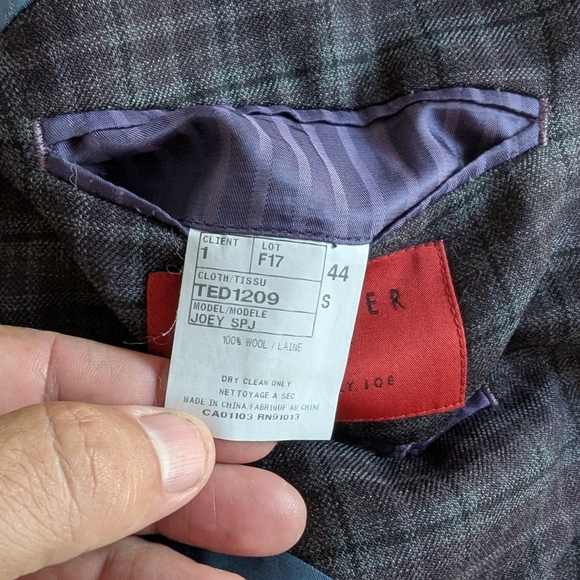 🇬🇧Ted Baker Plaid Sport Coat - Picture 12 of 14